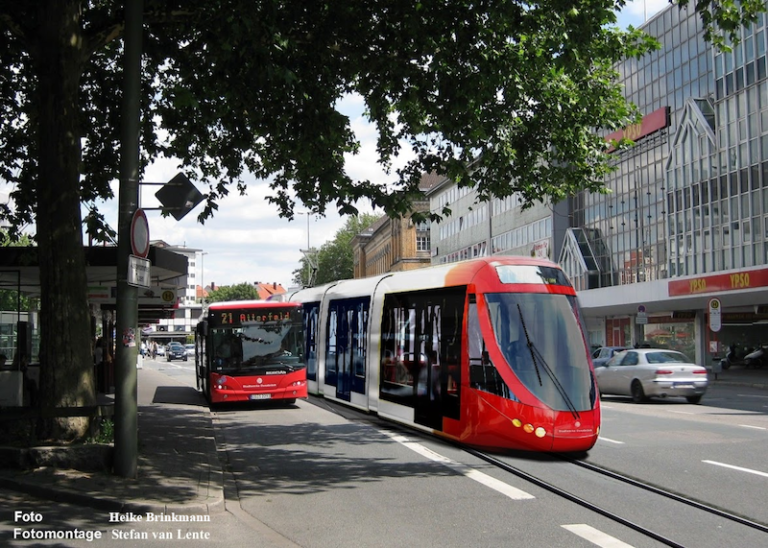 Unterstützung Stadtbahninitiative