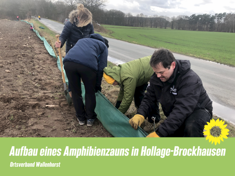 Zeit die Amphibien auf Ihrer Wanderung zu schützen