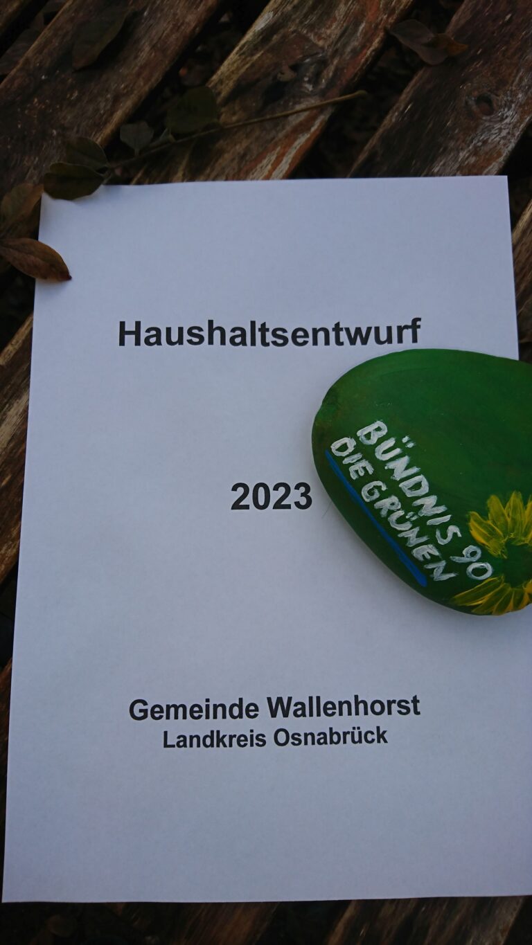 Haushalt 2023: Die Schuldenfrage – Ein Dilemma?Bündnis 90 / Die Grünen signalisieren Kompromissbereitschaft bei Erhöhung der Gewerbesteuern / Keine Erhöhung bei den Grundsteuern